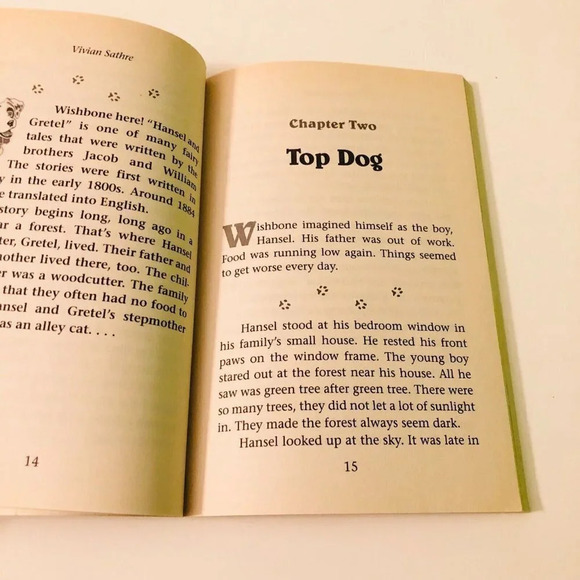 1999 Wishbone Series The Early Years Hansel and Gretel by Vivian Sathre Book - Picture 11 of 16